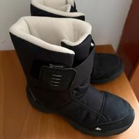 Stivaletti neve taglia 36, usati una volta