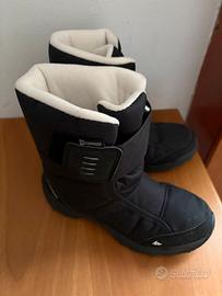 Stivaletti neve taglia 36, usati una volta