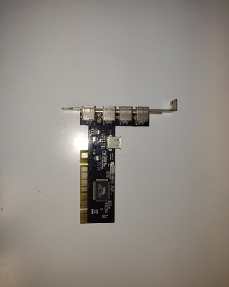 Scheda Pci 5 prese USB