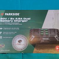 caricabatterie Doppio Rapido Parkside X20V 