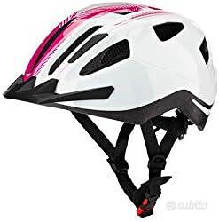 Casco donna da Bici con Luce Led Posteriore