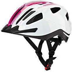 Casco donna da Bici con Luce Led Posteriore