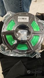 Filamento per stampante 3D trasparent green PVB