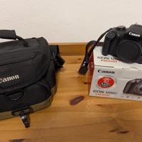 Canon Reflex EOS 1200D con borsa