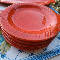 servito di piatti da pesce