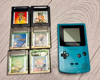 Nintendo GAME BOY Color  originale + 6 giochi
