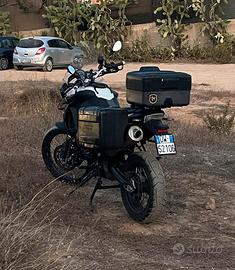 Bmw F 800 GS con tris valigie