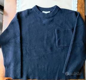 Maglione Blu Donna Zara tg.S