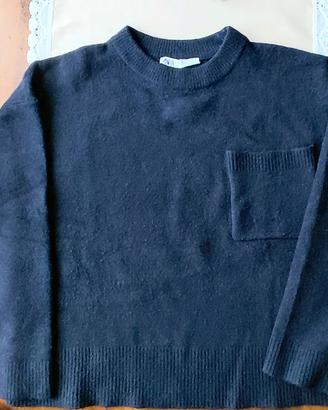 Maglione Blu Donna Zara tg.S