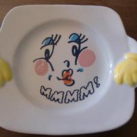 Piatto ceramica MMM La Castellana per Giglio