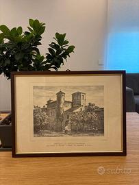 Quadro stampa Castello di Revello