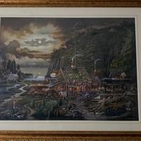 stampa Charles Wysocki con cornice – 100x80 cm