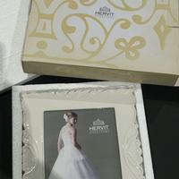 Cornice porcellana portafoto HERVIT originale