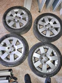 gomme e cerchi x Citroen c2-c3 