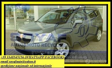 Ricambi Chevrolet Orlando fino al 2018