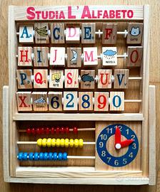 PALLOTTOLIERE IN LEGNO MASSELLO NUOVO MULTIUSO