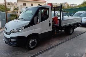 Iveco Daily 35C15 3.0"RIBALTABILE NUOVO GRU NUOVA