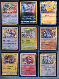 Lotto 15 Carte Pokèmon Holo