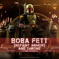 Hot Toys - Boba Fett (repaint armor) and Throne