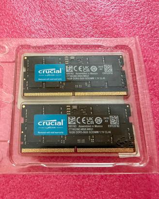 Ram DDR5 32GB 5600MHz