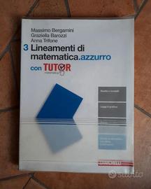 Testo scolastico "Lineamenti di matematica"