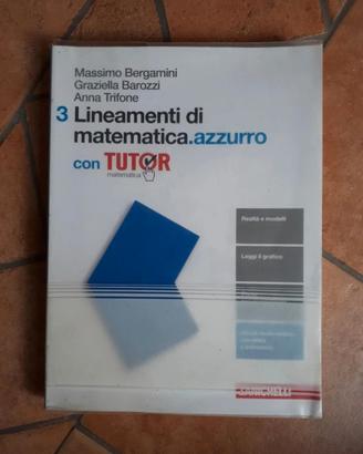 Testo scolastico "Lineamenti di matematica"