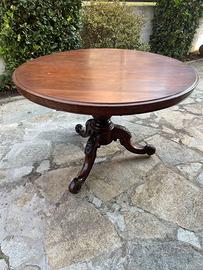 Tavolo antico in noce - fine '800