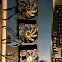 3 ventole 120 per PC con led multicolori - RGB