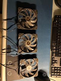 3 ventole 120 per PC con led multicolori - RGB