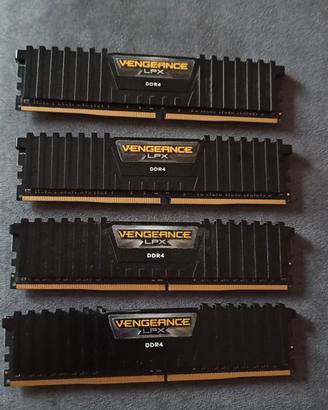 RAM DDR4 CORSAIR VENGEANCE 16 GB