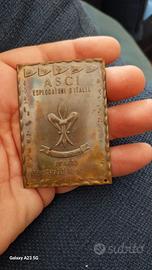a.s.c.i. scout scudetto da braccio metallico, vera