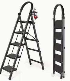 Scala a 5 gradini – Pieghevole, stabile e pratica