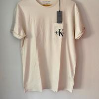 T-shirt logo vintage Calvin Klein Jeans