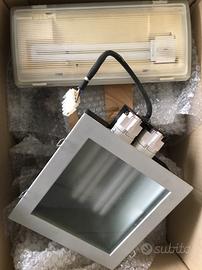 6 Lampade da controsoffitto per ufficio o negozio