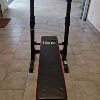 Panca Pesi Multifunzione con Portabilanciere