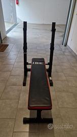 Panca Pesi Multifunzione con Portabilanciere