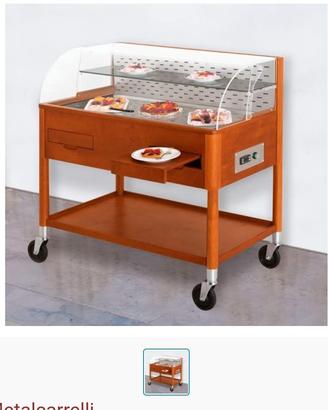 Vetrina frigo per desserts