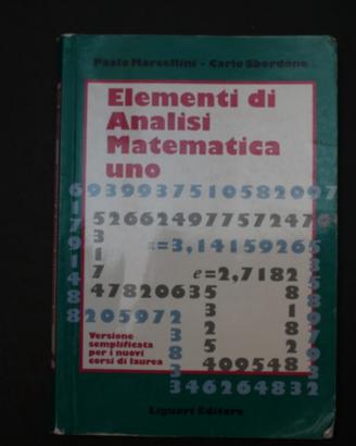 Elementi di Analisi Matematica uno