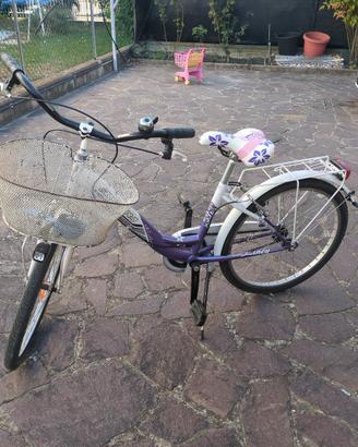 bici da ragazza ruota 24  marca Sovrana Lincy