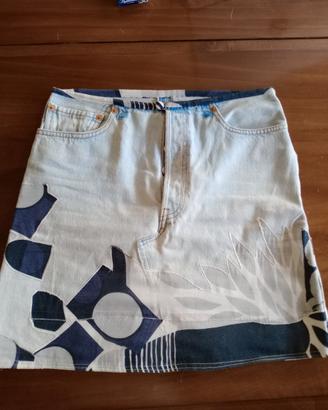 gonna jeans 
