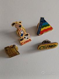 Set di spille Canon & Minolta