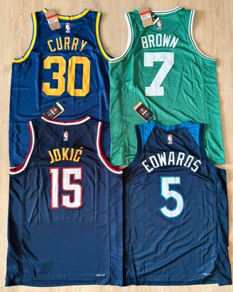 NBA Jersey Canotta Maglia Nike L-48 (45€ l’una)