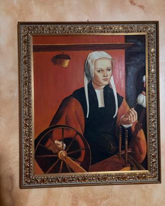 Quadro con cornice tela