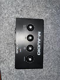 M-Audio M-Track Duo scheda audio