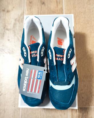 New Balance 998 Made in Usa – Blu Petrolio – Nuove
