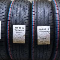 4 GOMME 205 60 16 CONTINENTAL BR1566