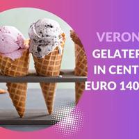 Bar gelateria in piazza centrale di Verona