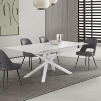 TAVOLO IN CRISTALLO ALLUNGABILE