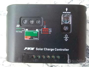 Regolatore carica per pannello fotovoltaico 10 a