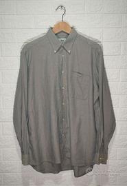 Camicia Lacoste uomo grigia cotone Taglia 41 L